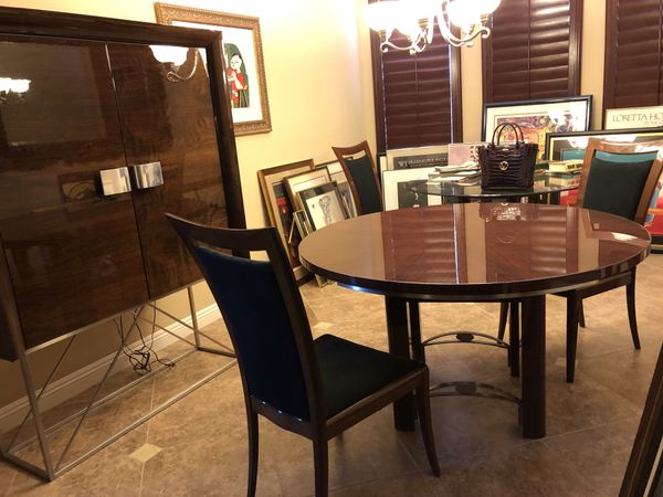 Italian Dining Room Set Exquisite Table And Buffet Server Side Board China Cabinet For In Las Vegas Nv Offerup