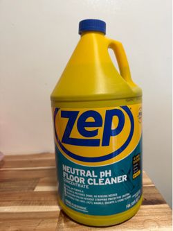 Zep Neutral pH Floor Cleaner Concentrate - 1 Gallon (NEW/SEALED)