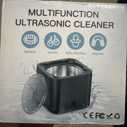 Ultrasonic Cleaner for Jewelry, Dentures & Aligners – Open Box / Never Used