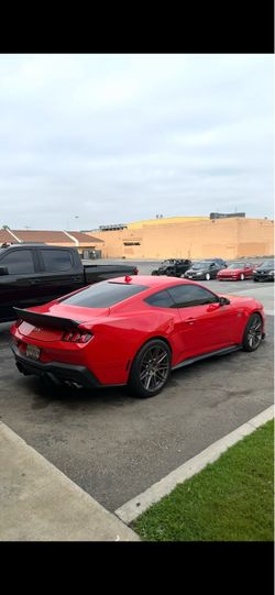 RTR Rear Spoiler – Matte Black | 2024–2026 Mustang