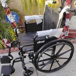 Wheelchair 18"wide Silla De Ruedas