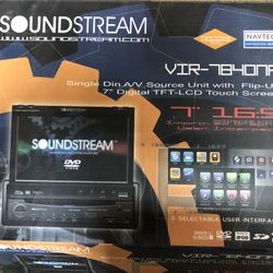 Soundstream Single Din Car Radio
