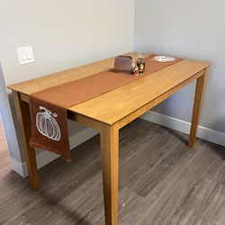 Wood dining table 