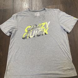 Men’s Gray Adidas Shirt Size XL CraY Quick #5