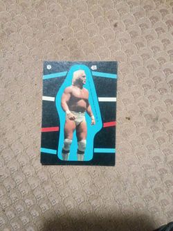 1985 sticker of Halka Hogan