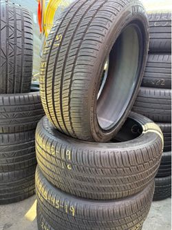 19” tires michelin RF 245/45/19 with free installation$400