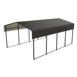13x20 FT Heavy Duty Carport with Heavy Duty Metal Frame & Galvanized Steel Roof, Outdoor Car Ports Canopy Garage Car Shelter for Car,SUV,Truck, Boat, 
