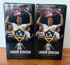 2 Landon Donovan Bobbleheads. NIB