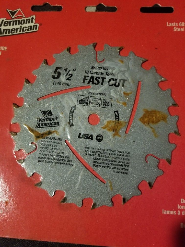 5 1/2 Blade. New.