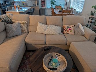 Sectional Sofa with Ottoman storage