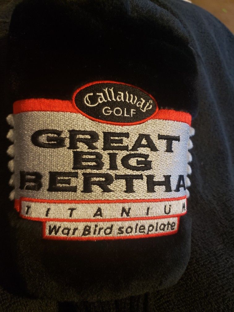 Callaway Great Big Bertha Driver Headcover 