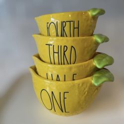 Rae Dunn Lemon Measuring Cups
