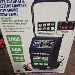 CEN-TECH 12V Automatic Battery Charger