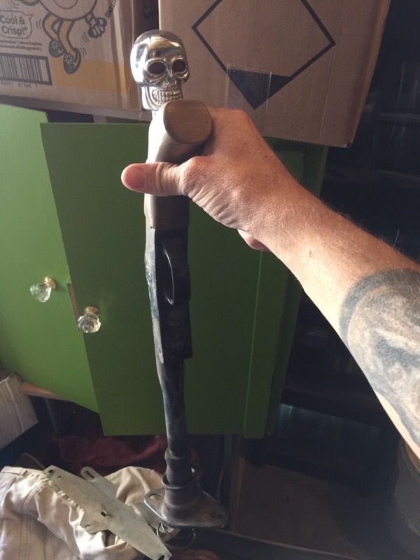 Custom Airbrushed Shotgun Gear Shifter