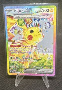 Pokemon Pikachu Ex