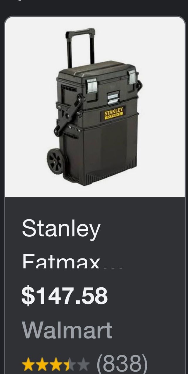 Stanley Fat Max Toolbox