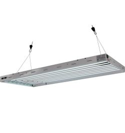 Sun Blaze HGC960305 T5 High Output Fluorescent 48-120 Volt-Indoor Grow Light for Hydroponic & Greenhouse Use-ETL Listed, 4 ft. Fixture | 8 Lamp | 120V