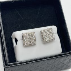 Earrings - Moissanite Diamonds & 925 Silver