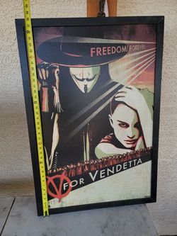 V for vendetta painting