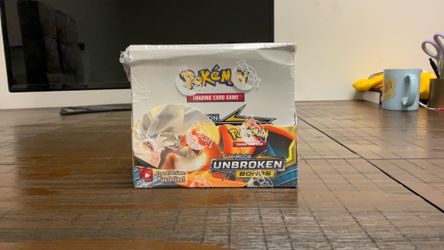 Fake Pokémon booster box of Pokemon unbroken set