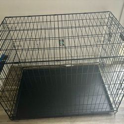Metal Wire Dog Crate. 36Lx23Wx25H.$25