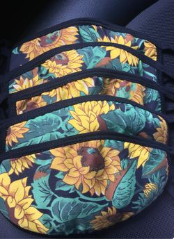 Adult sunflower mask $2 each