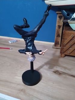 Satoru Gojo Anime Figure on Stand