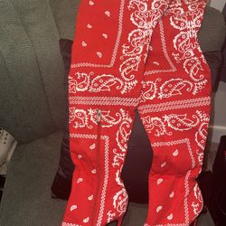 Bandanna Red Heels