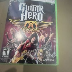 Xbox 360 Aerosmith Game 