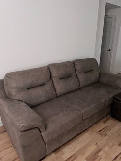 Free Microfiber 3-Seat Sofa