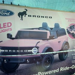 Bronco Battery- Powerred Ride-On 
