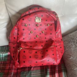 MCM, Bags, Reall Authentic Mcm Pink Backpack