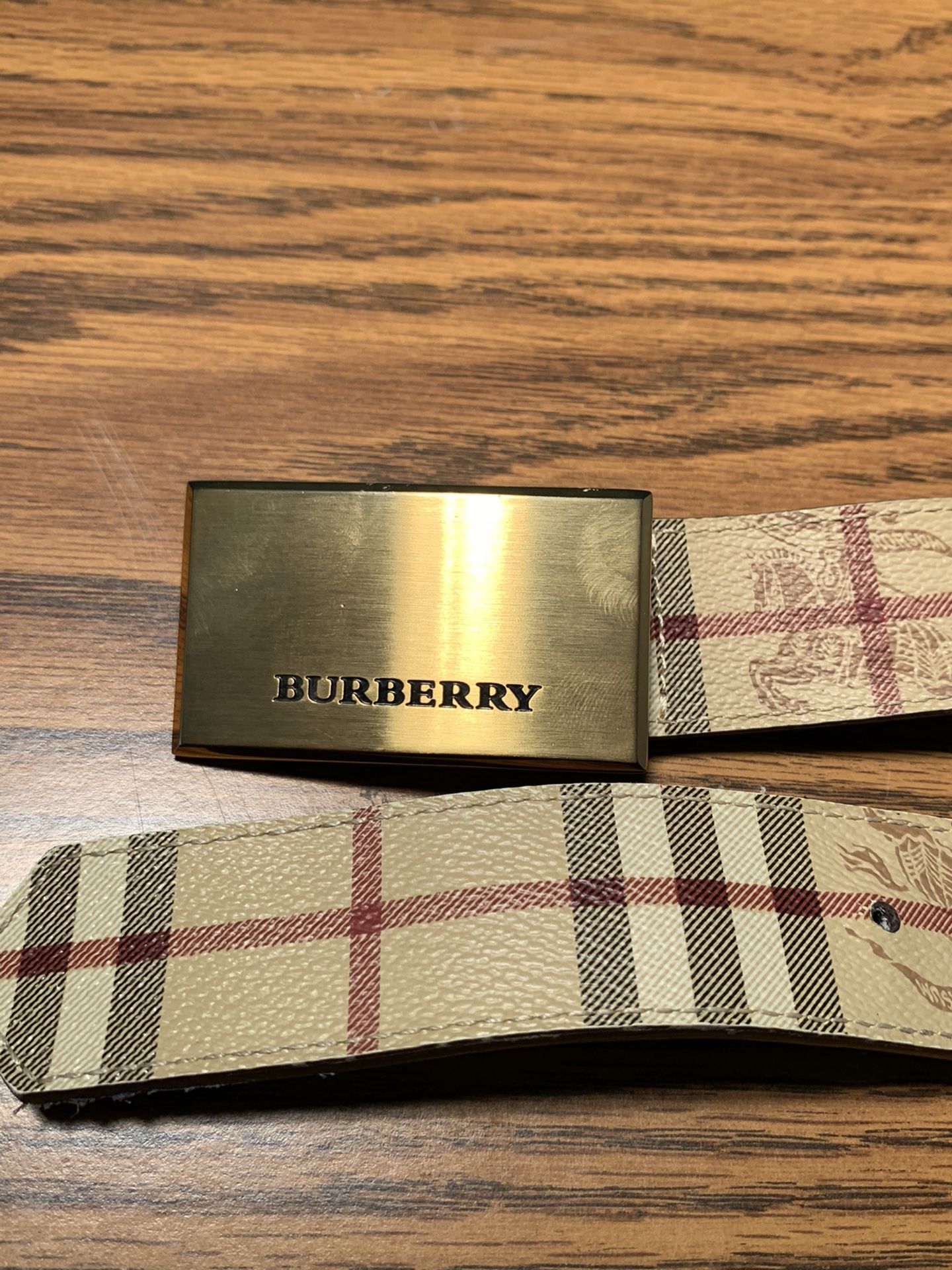 Burberry belt 42 in men’s