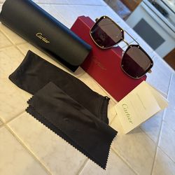 Cartier sunglasses new collection unisex authentic