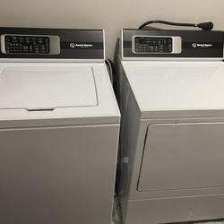 Speed Queen Commercial Duty Washer Dryer Set