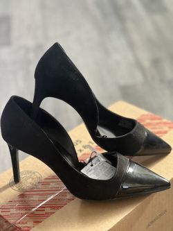 Zara Trafaluc 39 Black Heels Size 39. Brand New With Tags.