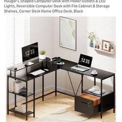 L Shaped Gamer/Office desk