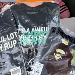 bape and cough syrup shirt