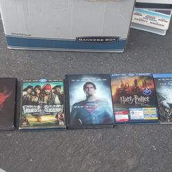 Collection Of Blu-ray 3D And Standard Blu-ray Films