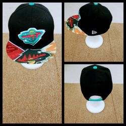 MINNESOTA WILD NHL HOCKEY 🏒 SNAPBACK HAT.