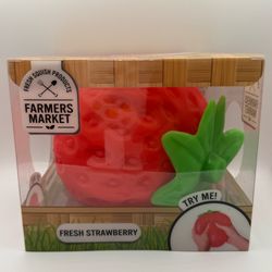 Sunny Days Farmer’s Market: Fresh Strawberry Squishy Toy