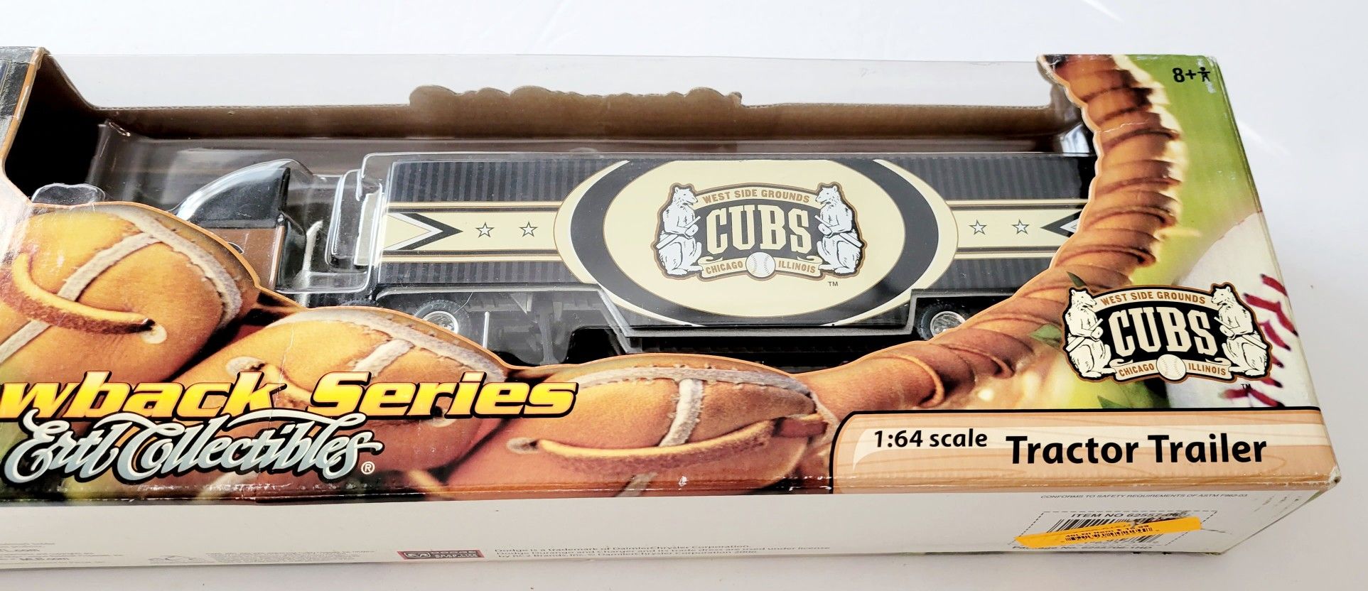 CHICAGO CUBS Diecast Tractor Trailer ERTL Collectibles THROWBACK - 1:64 - NEW
