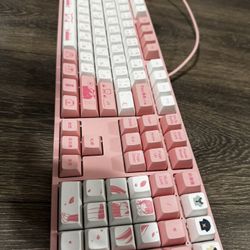 Pink Mechanical Keyboard