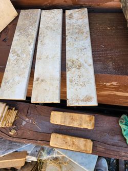 Tile baseboard factory bullnose