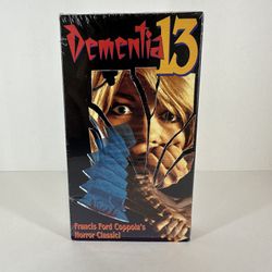 DEMENTIA 13 ( 1992 ) VHS TAPE FRANCIS FORD COPPOLA HORROR RARE  