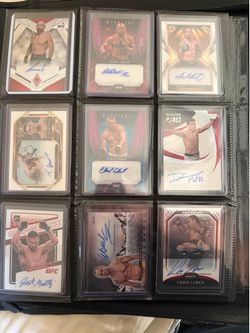 UFC cards