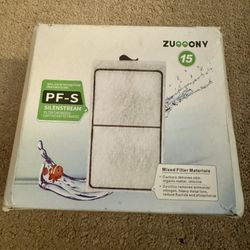 15 Pack PF-S Filter Cartridges for Top Fin Silenstream PF10 Power Filters,...