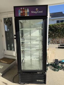 commercial store soda fridge