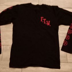 Lon Sleeve Shirt Tshirt, Men's t Shirt,Size Medium 