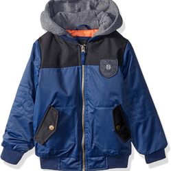 iXtreme Boys' Flight Bomber Jacket with Hood Size 4